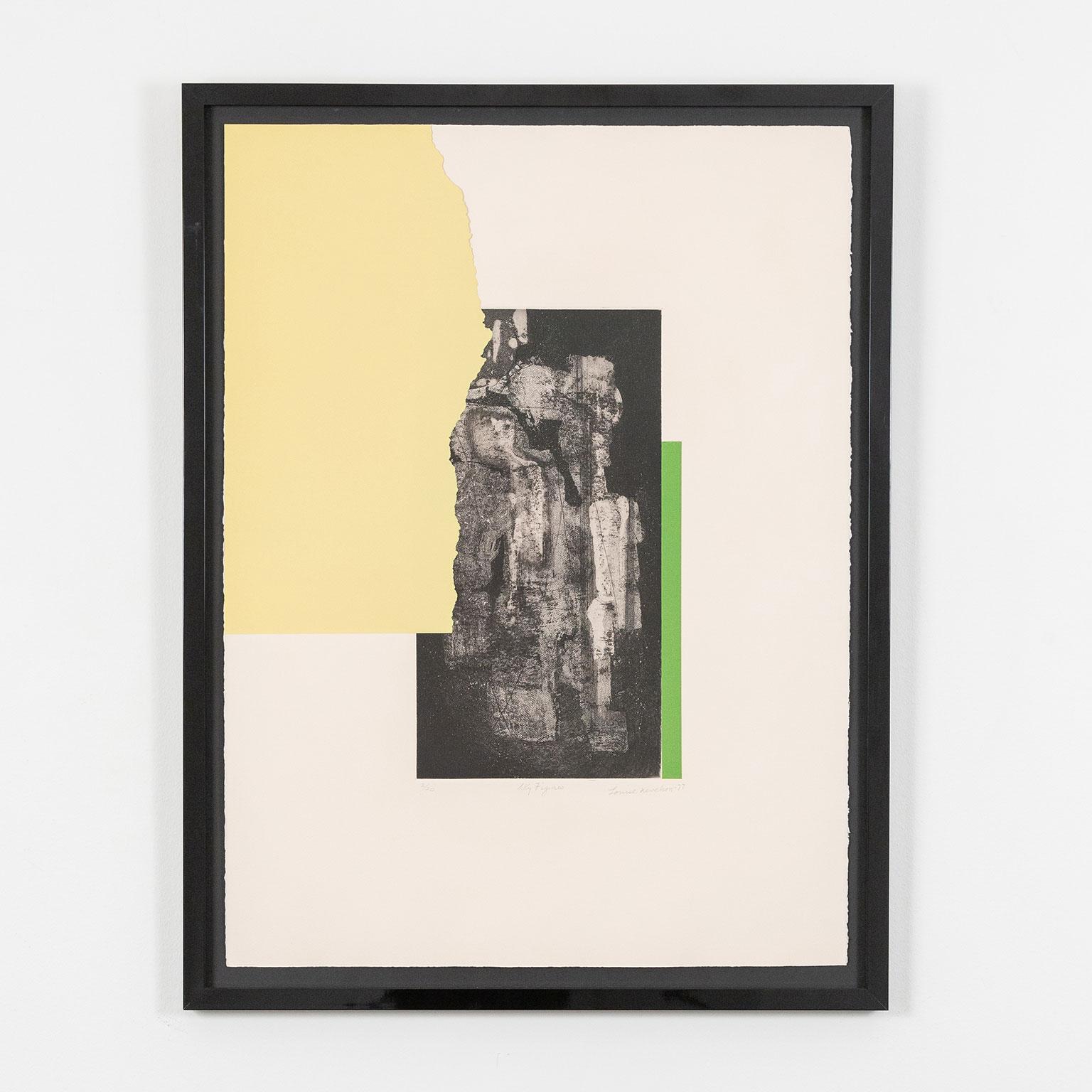 Caviar20 is excited to be offering this evocative print by the inimitable Louise Nevelson - one of the most revered and unique sculptors of the 20th century.

Nevelson is renowned for her mysterious and complex sculptures. She was also an active