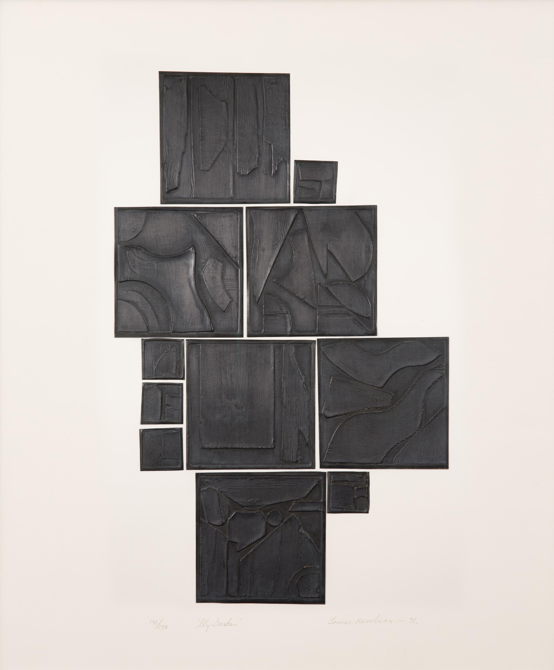 Giardino del cielo - Print di Louise Nevelson