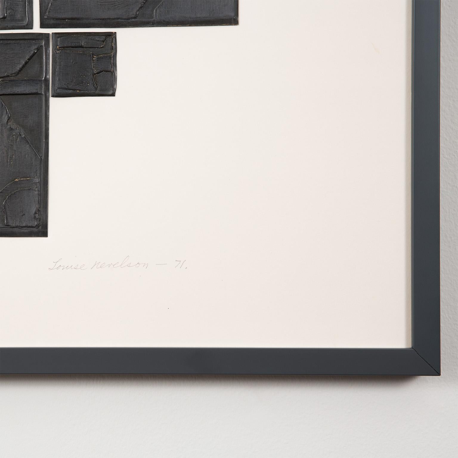 Giardino del cielo - Print Astratto di Louise Nevelson