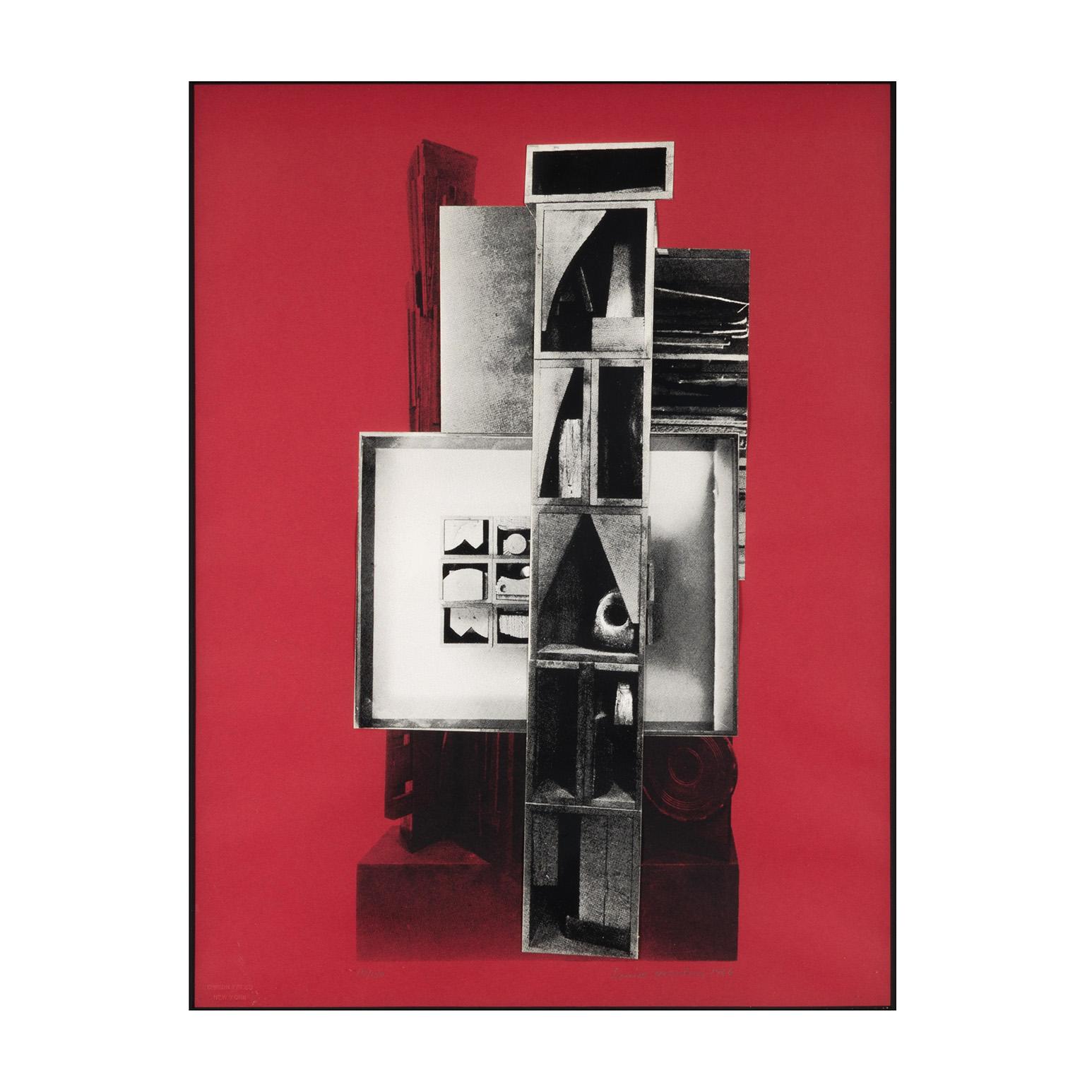 El tambor - Print Contemporáneo de Louise Nevelson