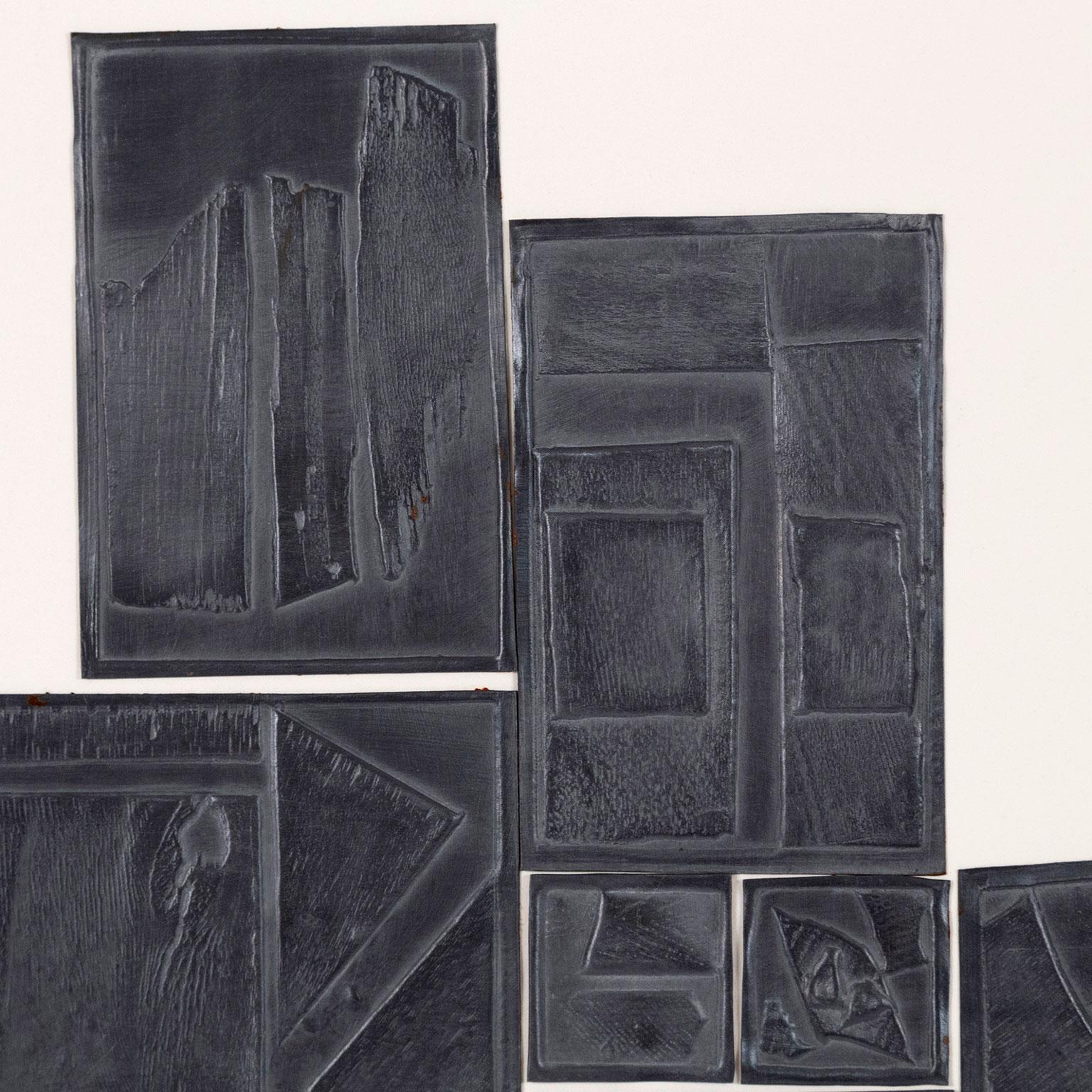 The Night Sound - Abstract Print by Louise Nevelson