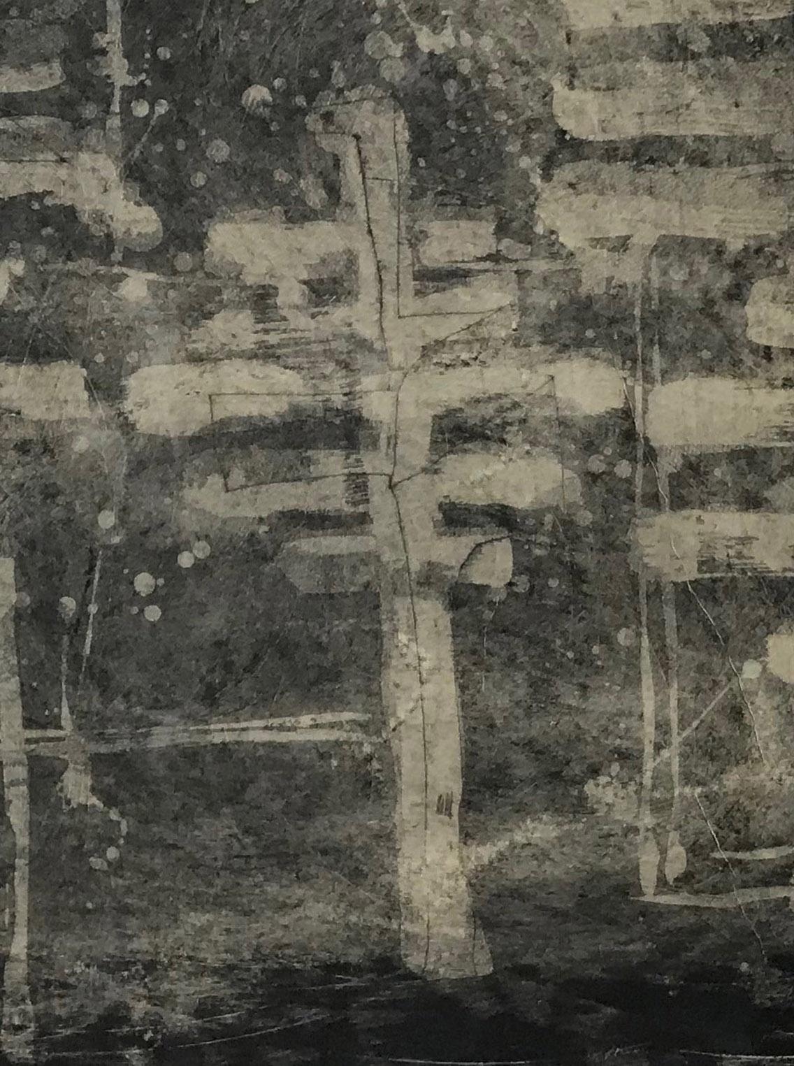 Trees (Trees in Circle) - Print by Louise Nevelson