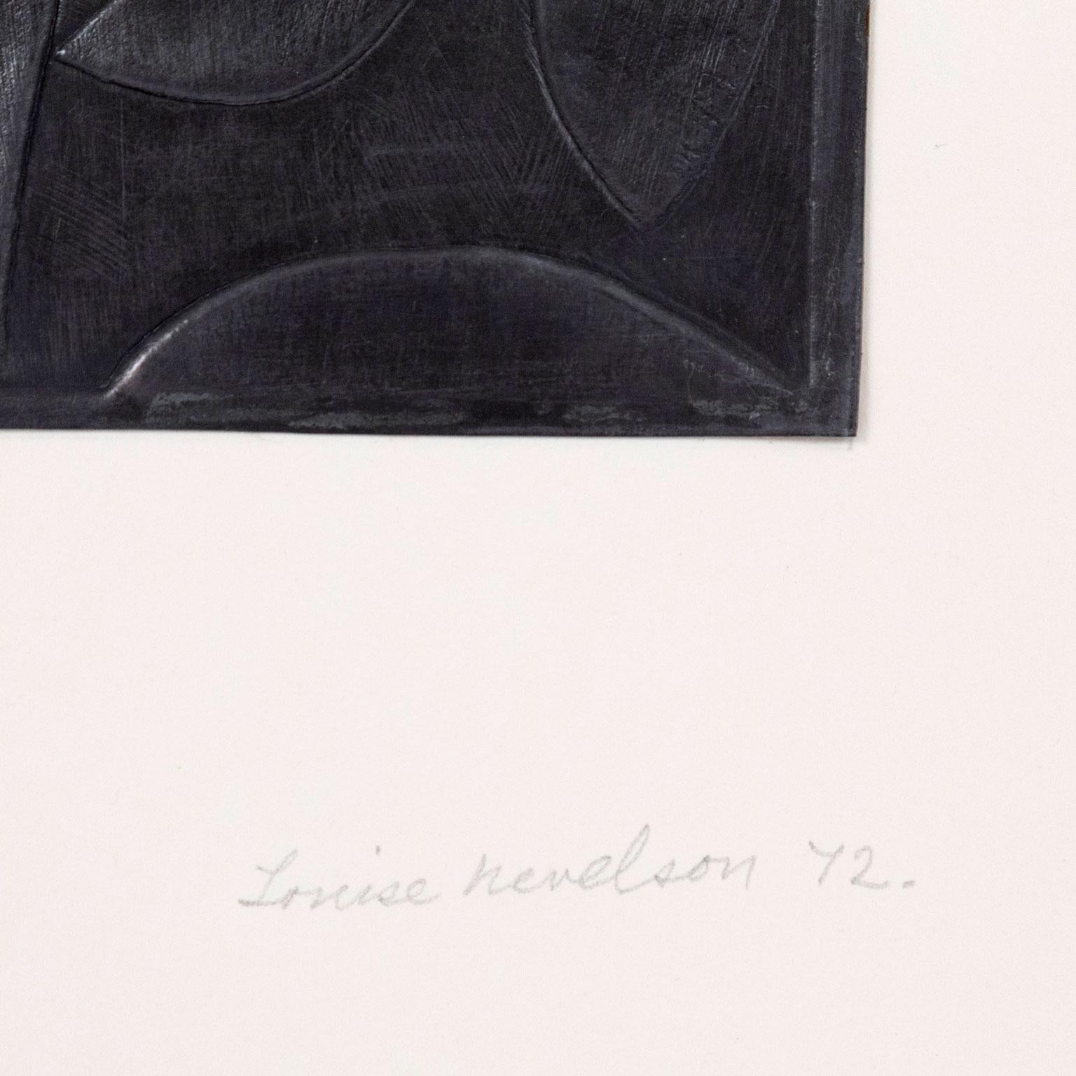 Tropical Leaf (Abstrakt), Print, von Louise Nevelson