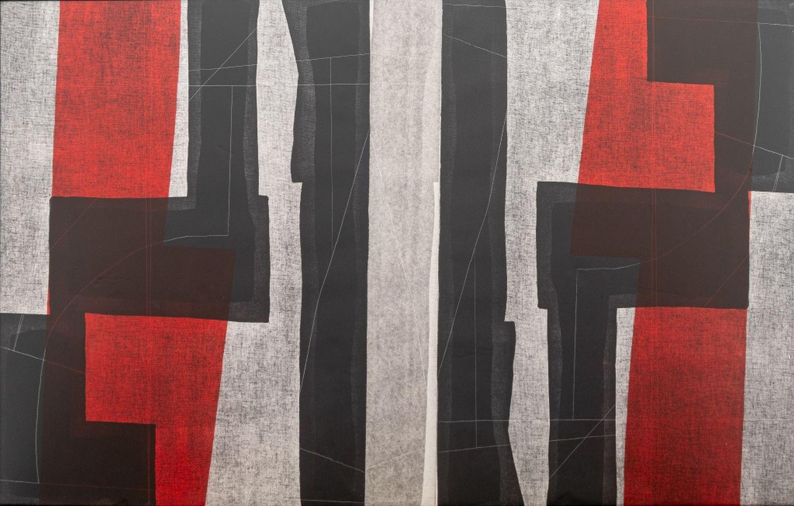 Untitled (Abstract Composition) - Print by Louise Nevelson