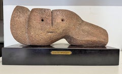 "Abstract Figure with Face" Louise Nevelson, American Female, Anthropomorphic