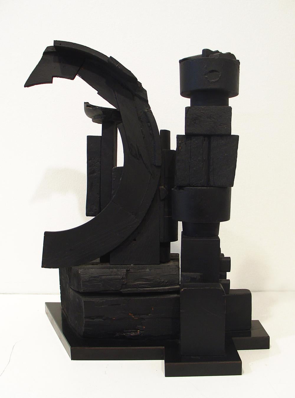 MAQUETTE FOR MONUMENTAL SCULPTURE VII - Modern Sculpture by Louise Nevelson