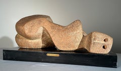 "Reclining Figure" Louise Nevelson, Modernist, Human Form, Abstracted Body