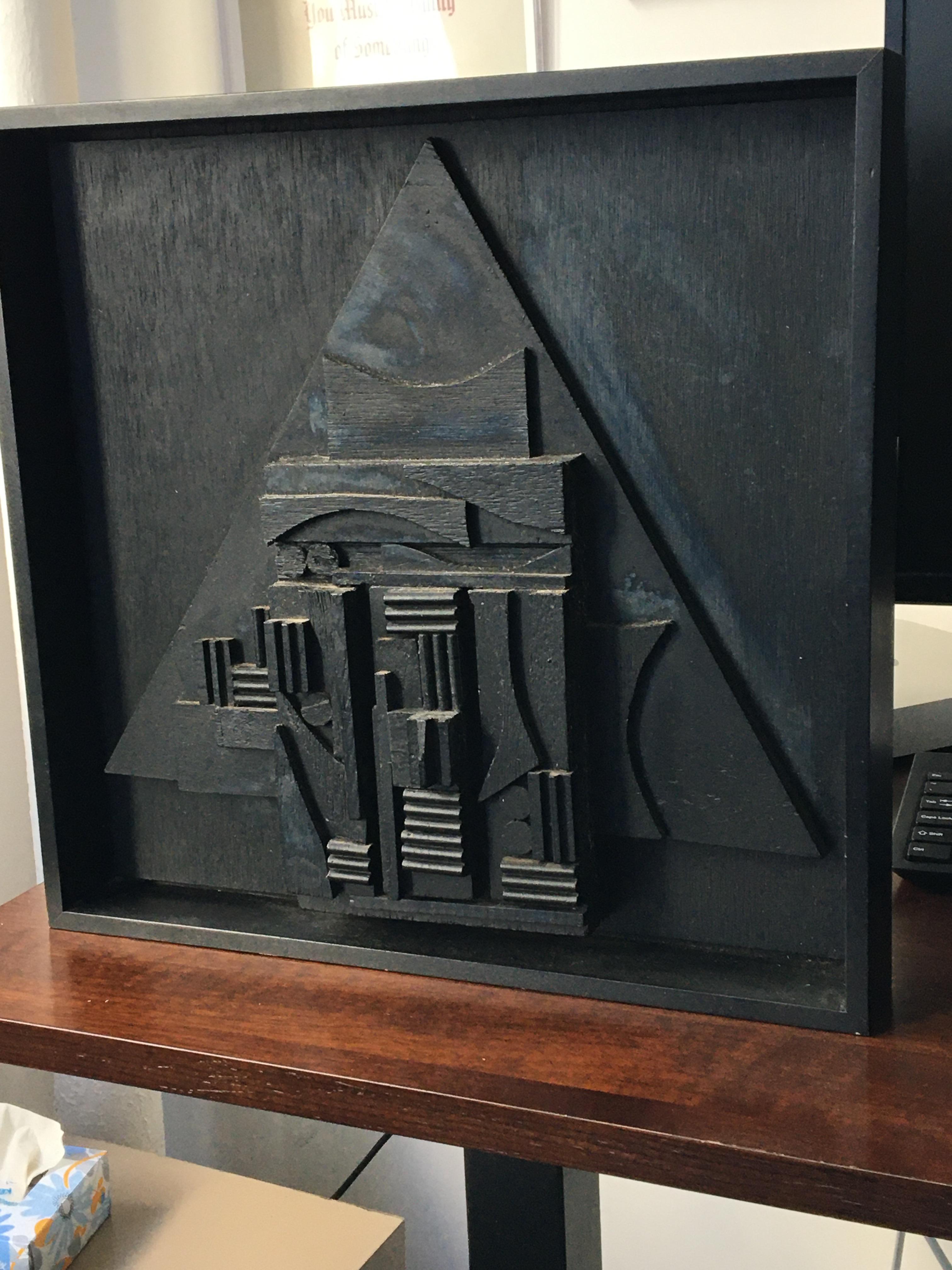 The Louise Nevelson Sculpture for the American Book Award 4