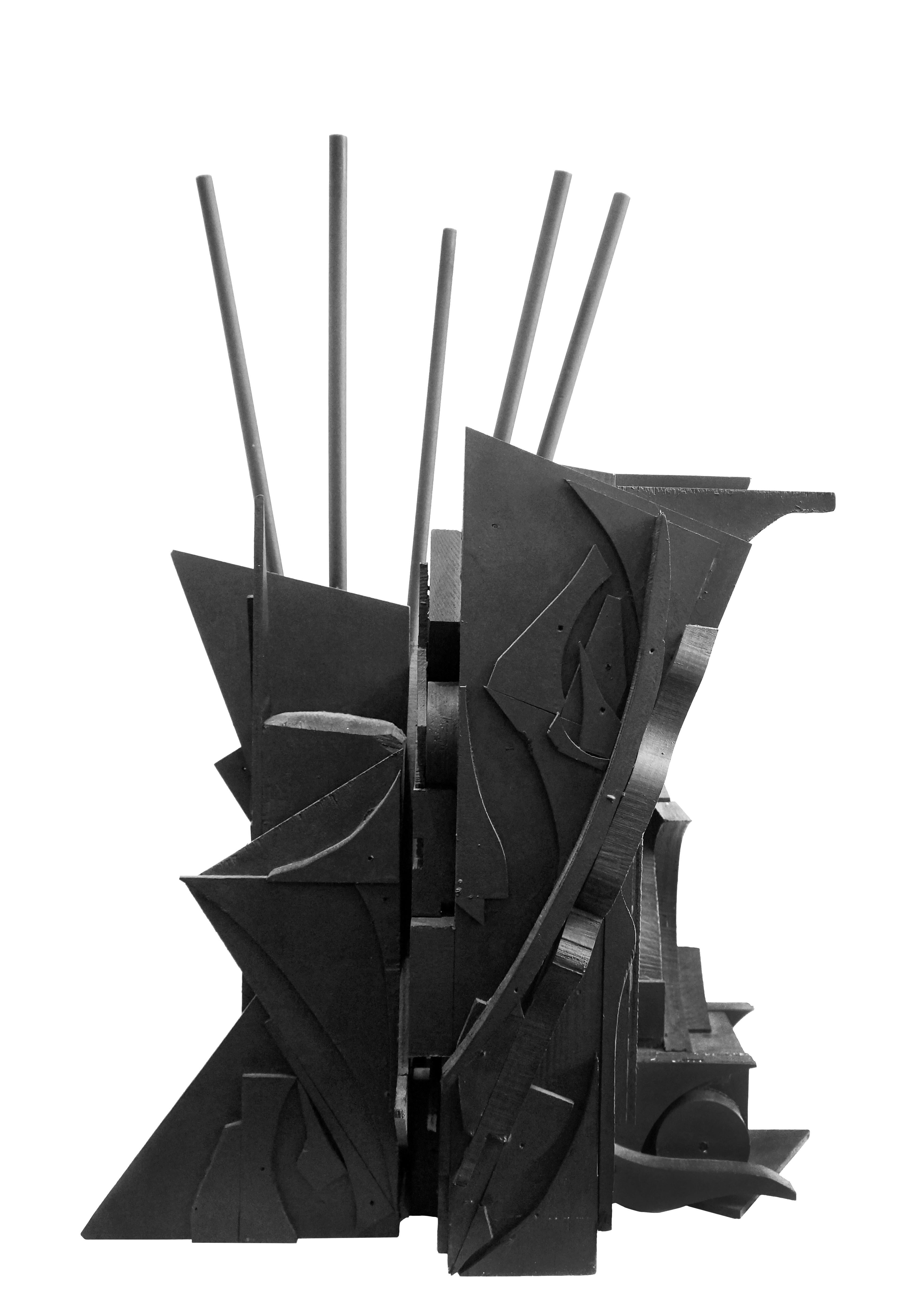 U.J.A. FEDERATION SCULPTURE Edition C - Sculpture by Louise Nevelson