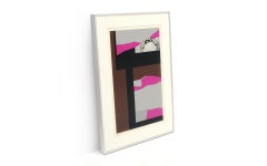 Louise Nevelson Serigraph Collage, Signed and Numbered 147/150, Archival Frame