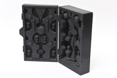 Louise Nevelson Style Dimensional Signed Wood Box Sculpture 1996
