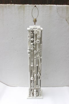 Louise Nevelson Style Floor Lamp