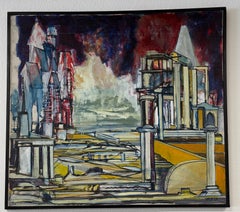 Louise Odes Neaderland Architectural "City", 1964