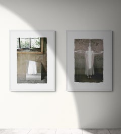 Reflection with Gun, Photograph, Archival Ink Jet