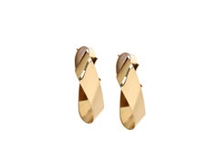 Louise Olsen 24 Karat Gold Plate Medium Wrap Earrings