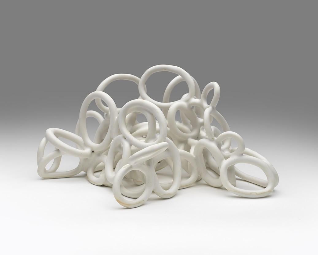 Louise Pappageorge Abstract Sculpture - CIRCLE PLAY