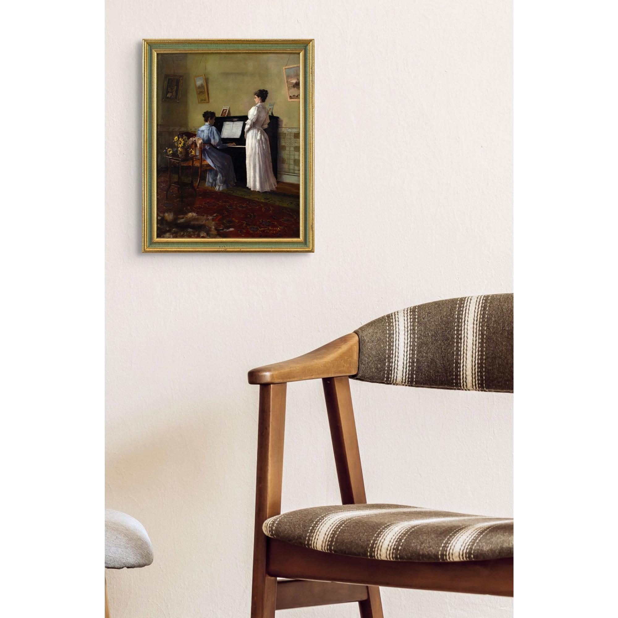 Louise Parker, The Recital, Oil Painting  2