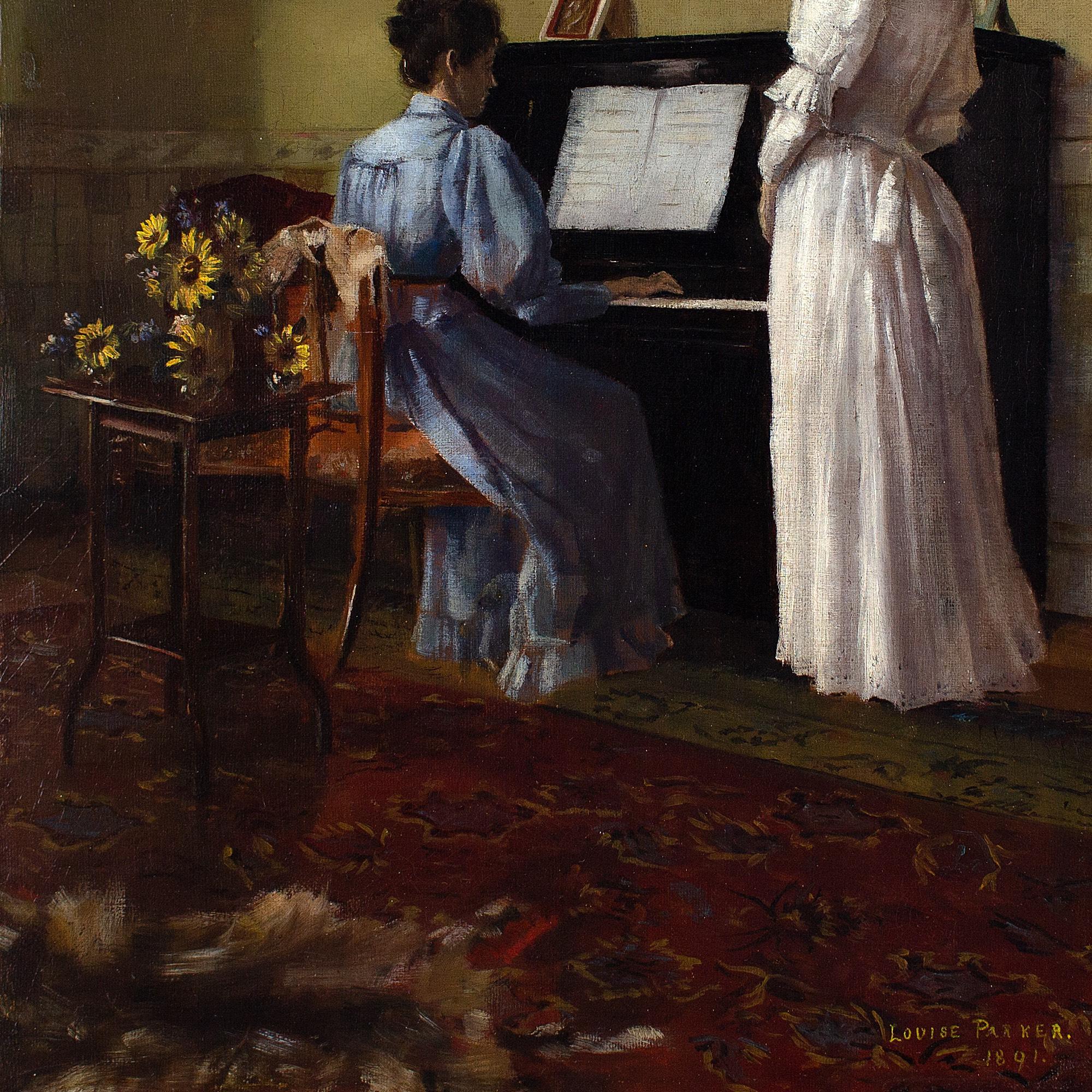 Louise Parker, The Recital, Oil Painting  5
