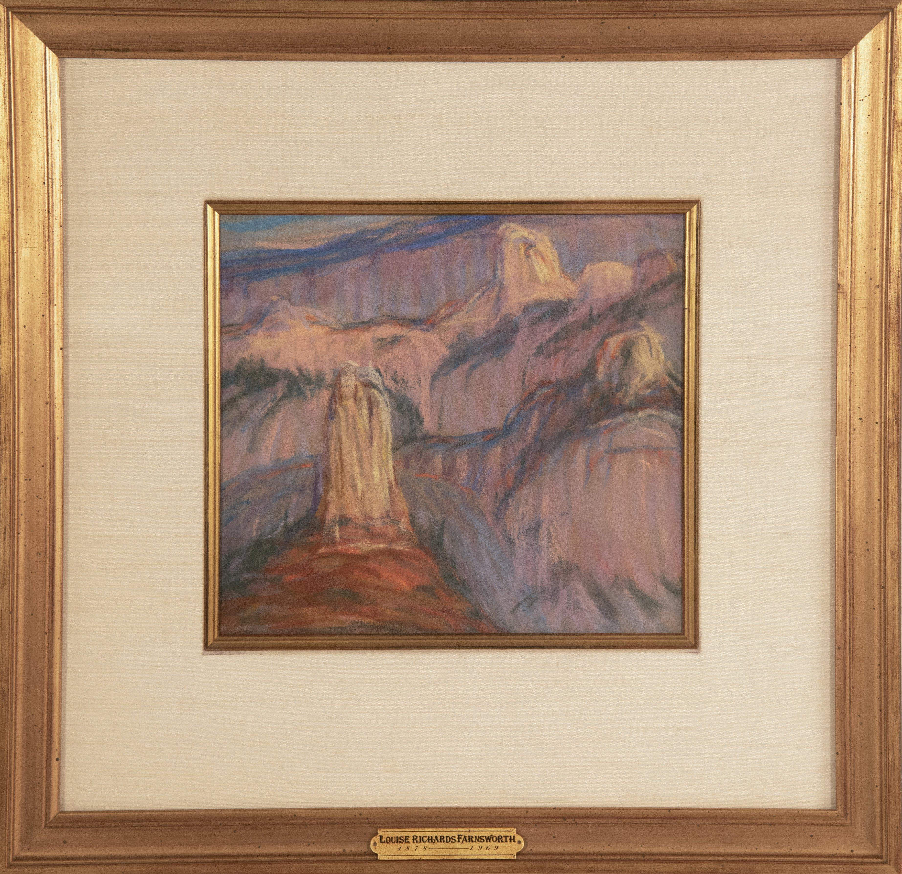 Louise Richards Farnsworth Landscape Painting - Colorful Southern Utah