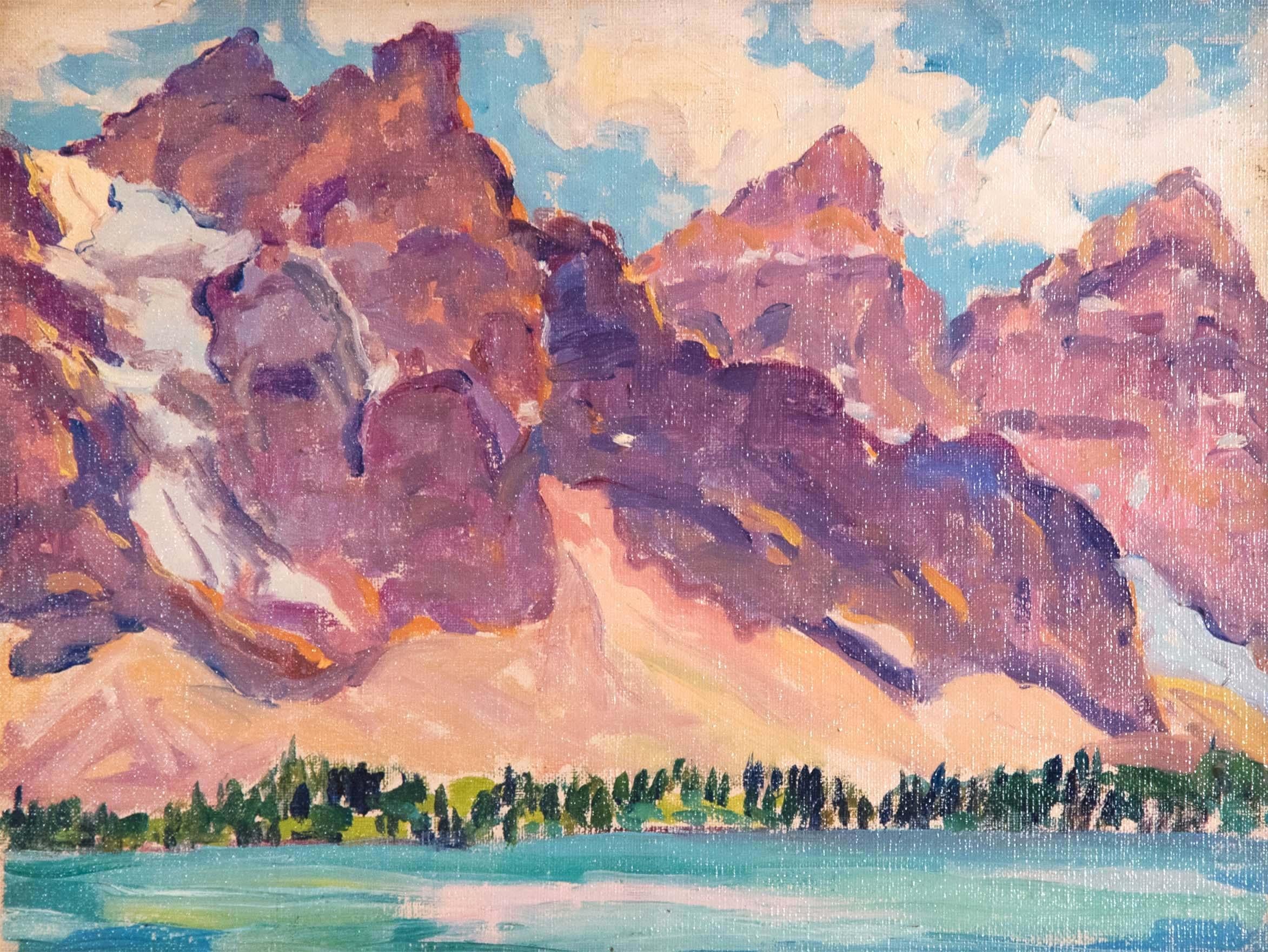 „Wasatch Mountains“ von Louise Richards Farnsworth 1