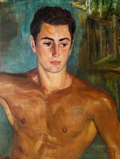 Nude Man In Bathing Suit,  Male Nude in Speedo, Gay Art,  Sex appeal