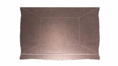 Louise Semainier Schränke  Mitte. Gehämmertes Kupfer von Paul Mathieu für S Odegard, gehämmert