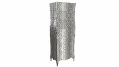 Louise Semainier Dry Bars in Fine Hammered White Bronze by Paul Mathieu