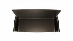 Louise Settee Art Deco Daybeds in Fine Hammered Antique Bronze by Paul Mathieu