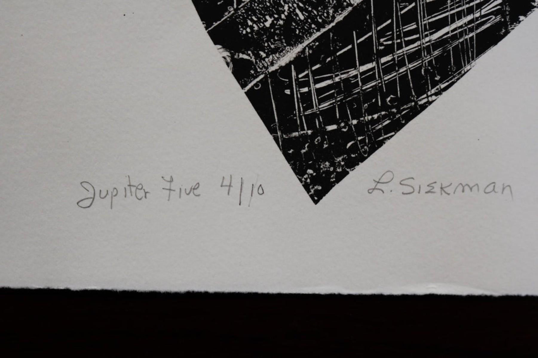 JUPITER FIVE 4/10 Signed Louise Siekman For Sale 1