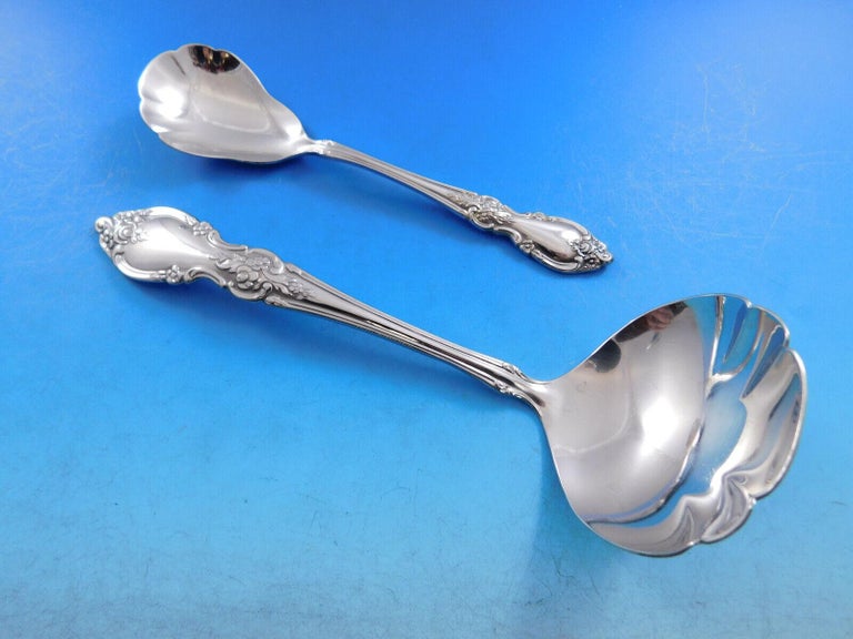 Set 4 Cucchiai Da Tavola Oneida Louisiana - Acciaio Inox 18/10 Argento Posate Eleganti - Foto 2