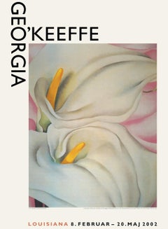 Cartel original de «Louisiana», de Georgia O'Keeffe, 2002