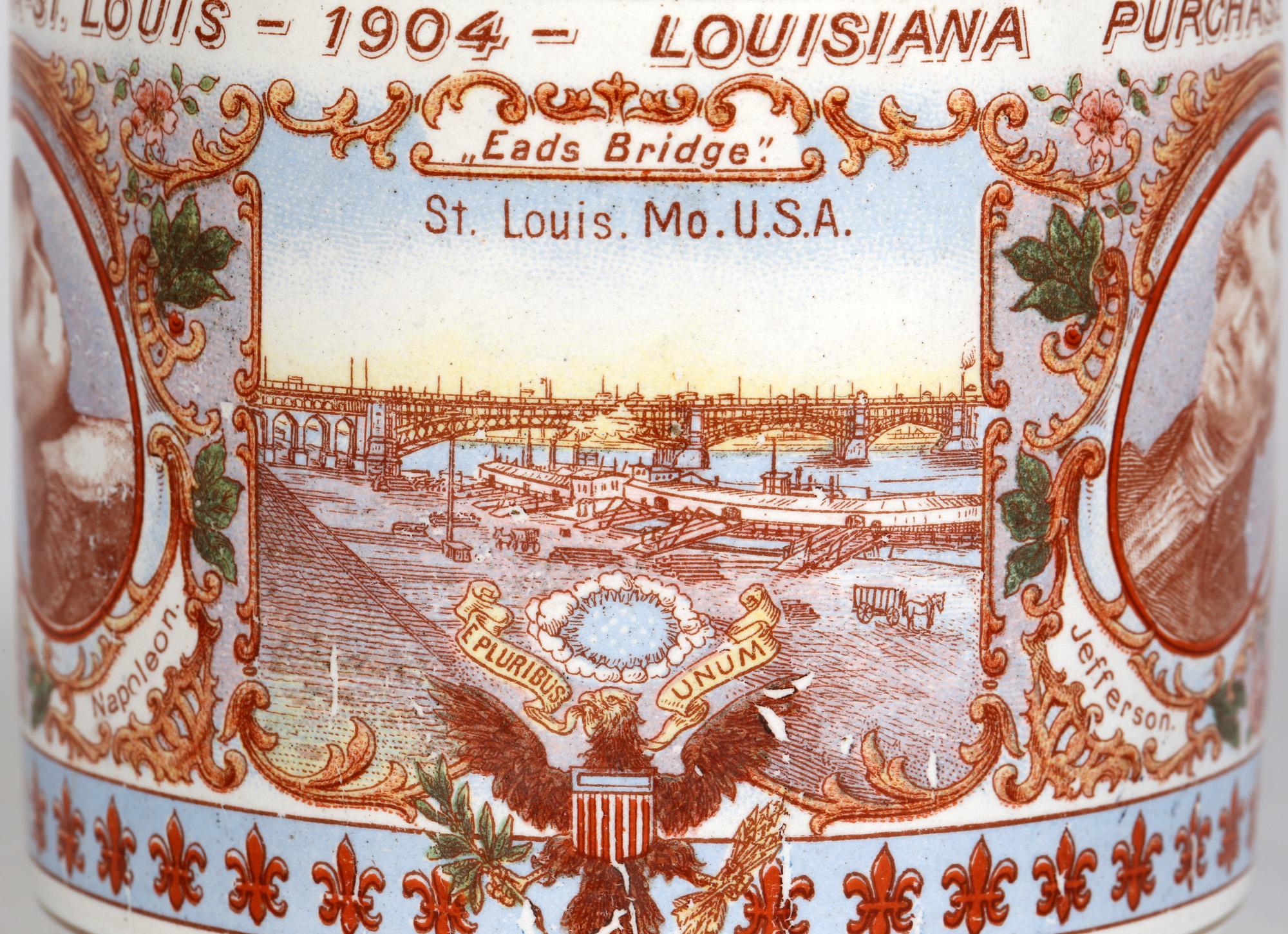 Louisiana Purchase Exposition World's Fair Enamel Cup St Louis, 1904 1