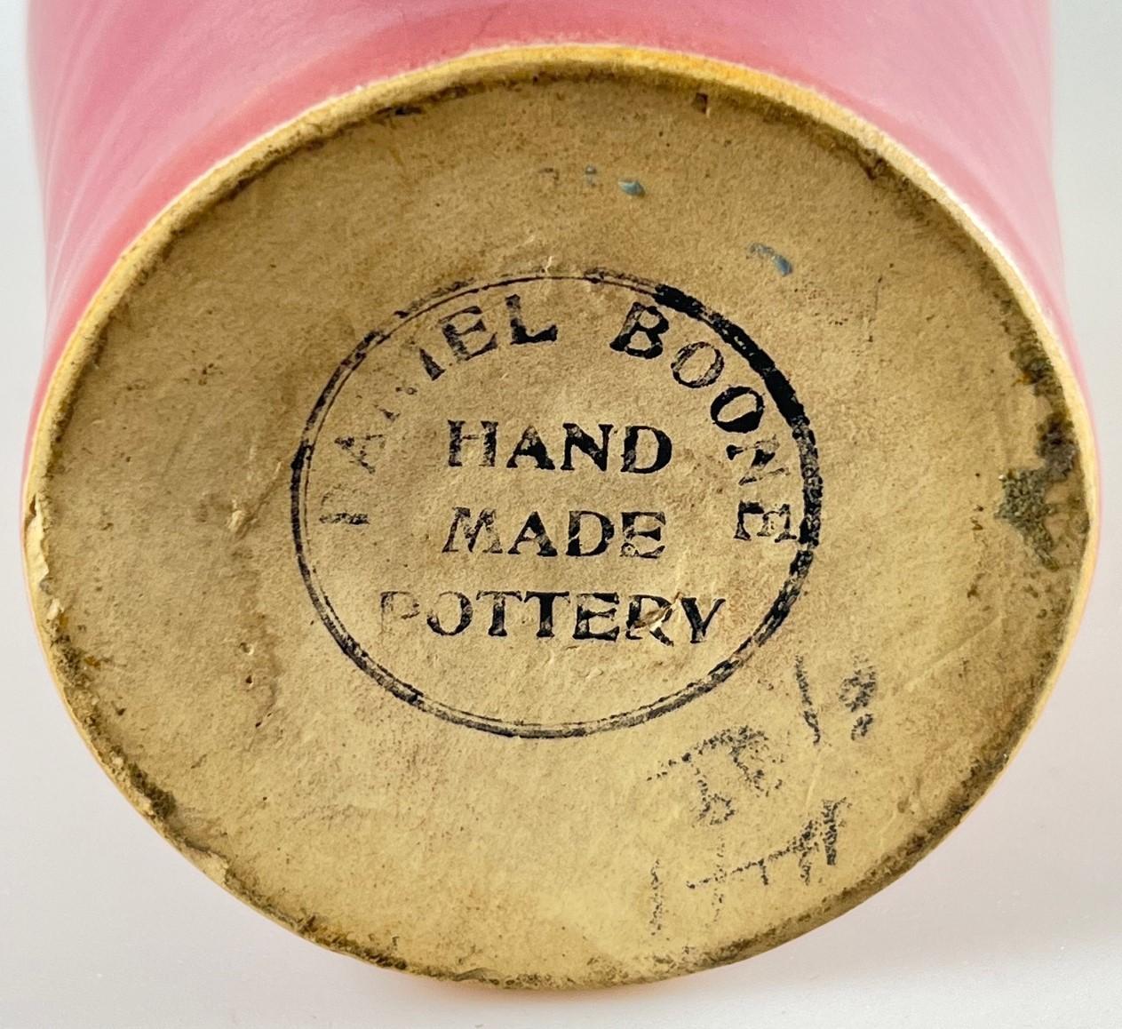 Fait main Louisville Pottery Company Daniel Boone Rare Mauve Mid Century Modern Kentucky en vente