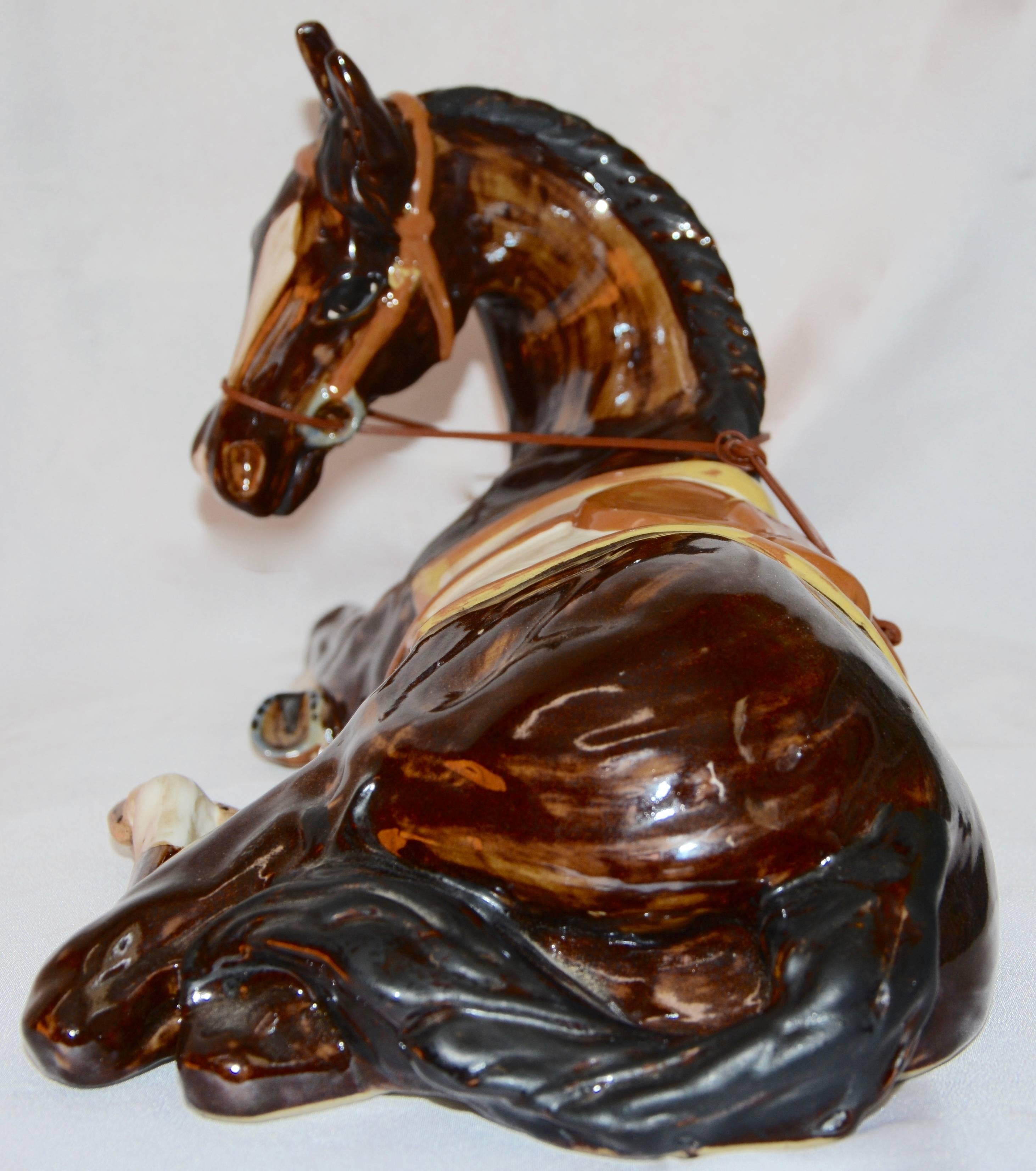 louisville stoneware horse