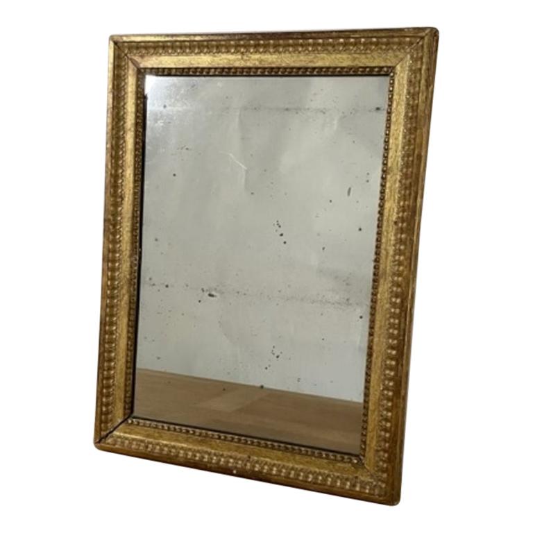 Louix XVI Mirror III from France 'Late 18th Century' with Antique Glass For Sale
