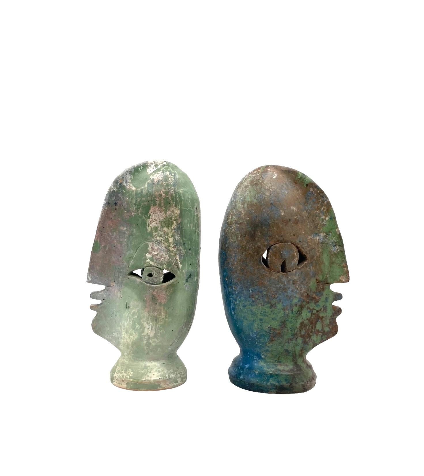 Loul Combres, Skulpturen „les bisous“, Place des Arts Frankreich, 1987 im Angebot 4