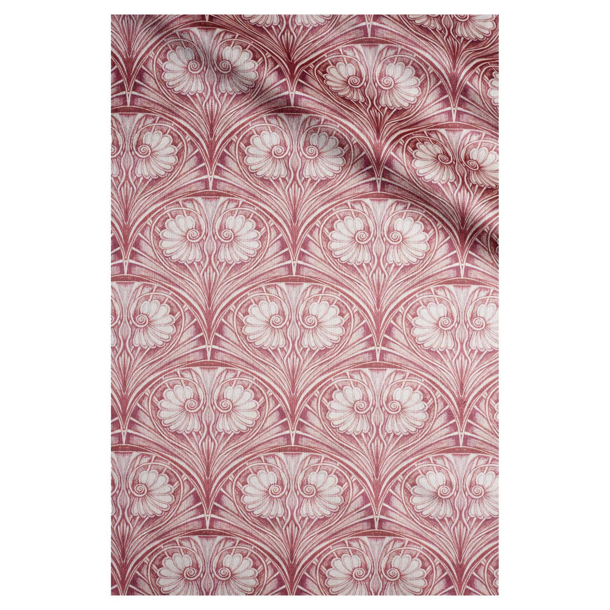 Loulou Rose Velvet Fabric For Sale