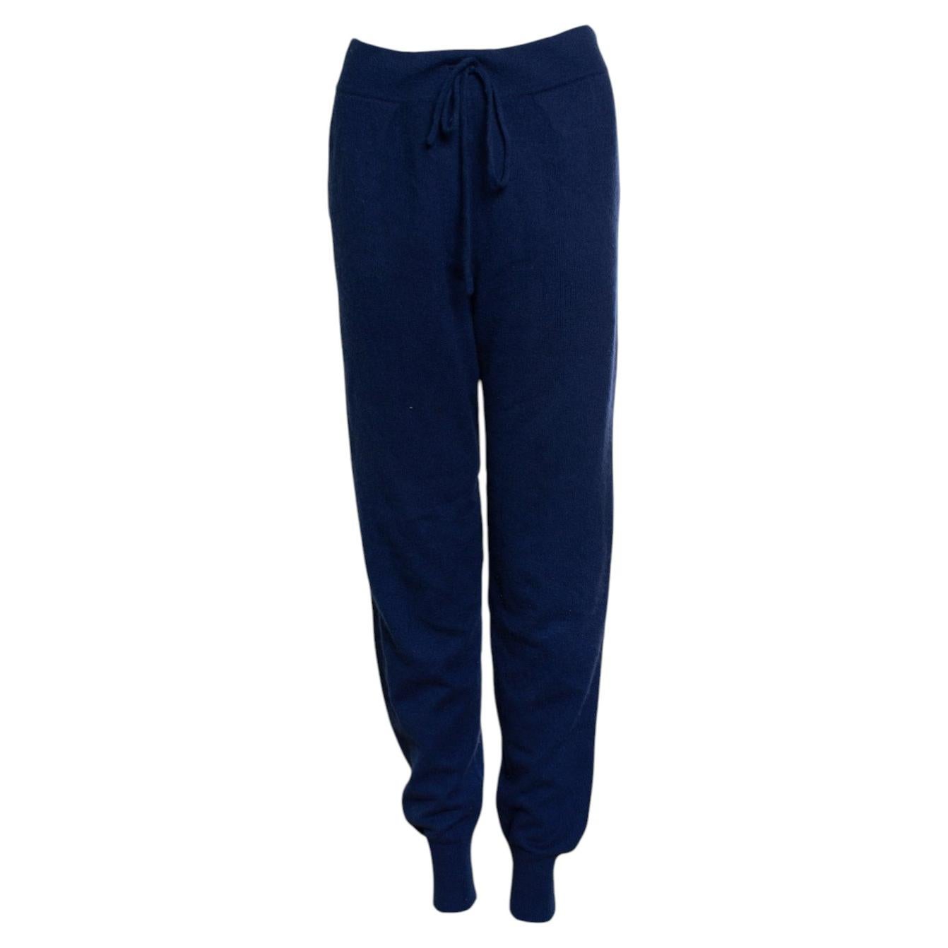 Loulou studio, blue cashmere joggers