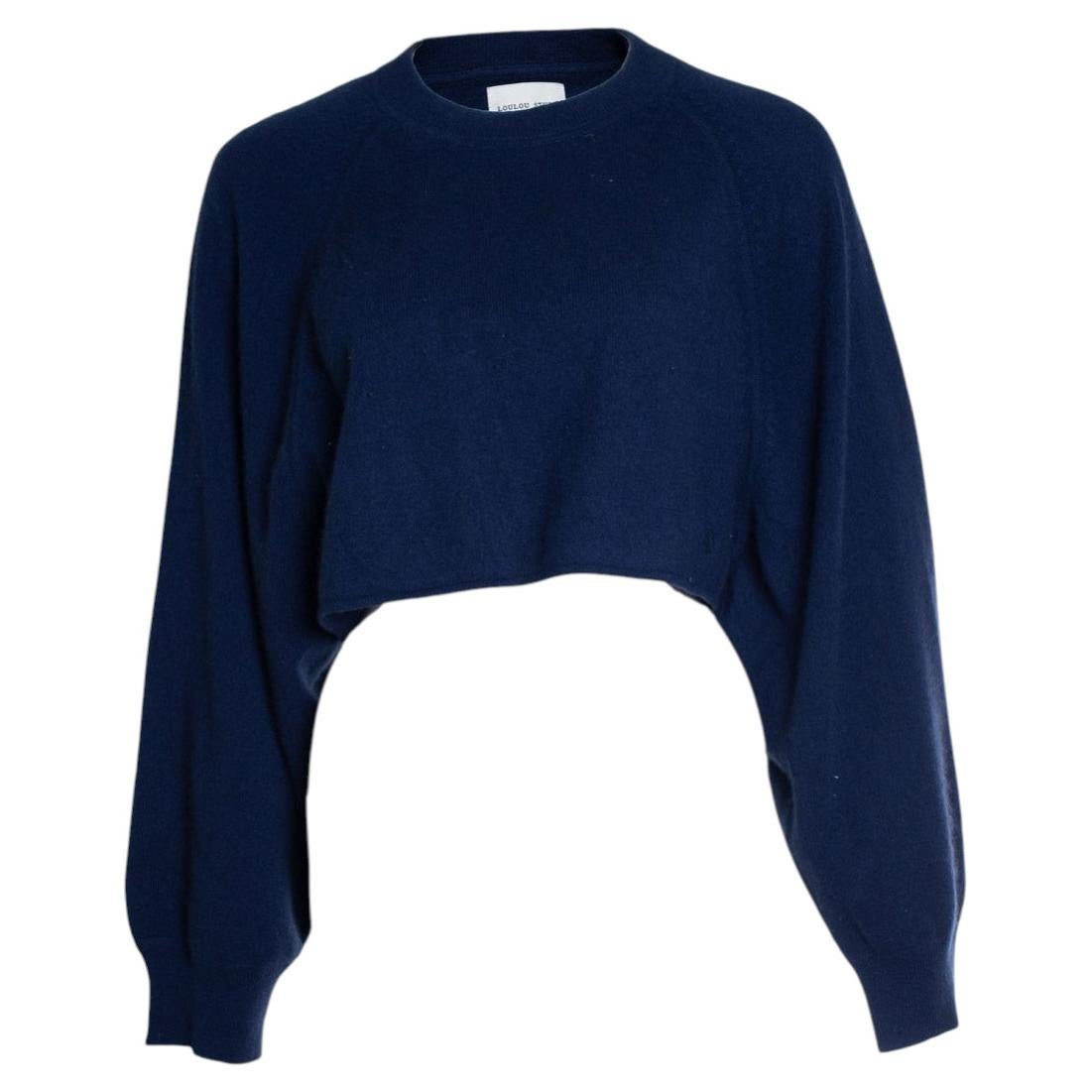 Loulou studio, cropped cashmere sweater