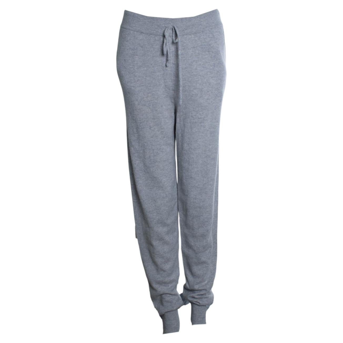 Loulou studio, grey cashmere joggers For Sale
