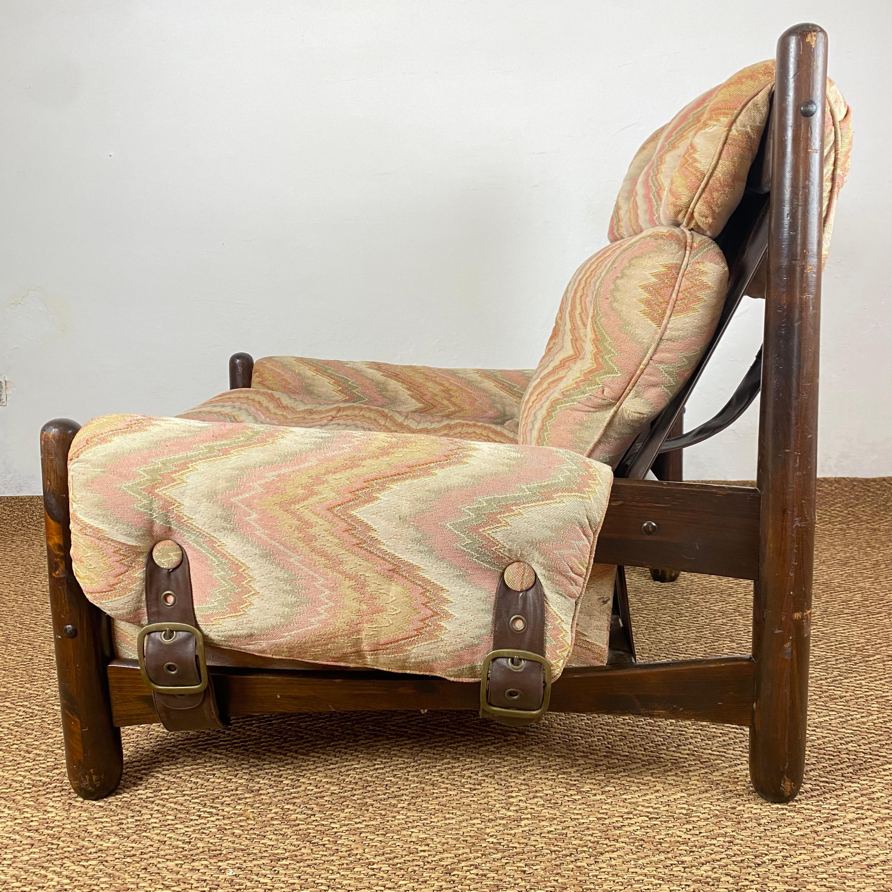Mid-20th Century Lounge Armchair by Pizzetti Roma For Sale