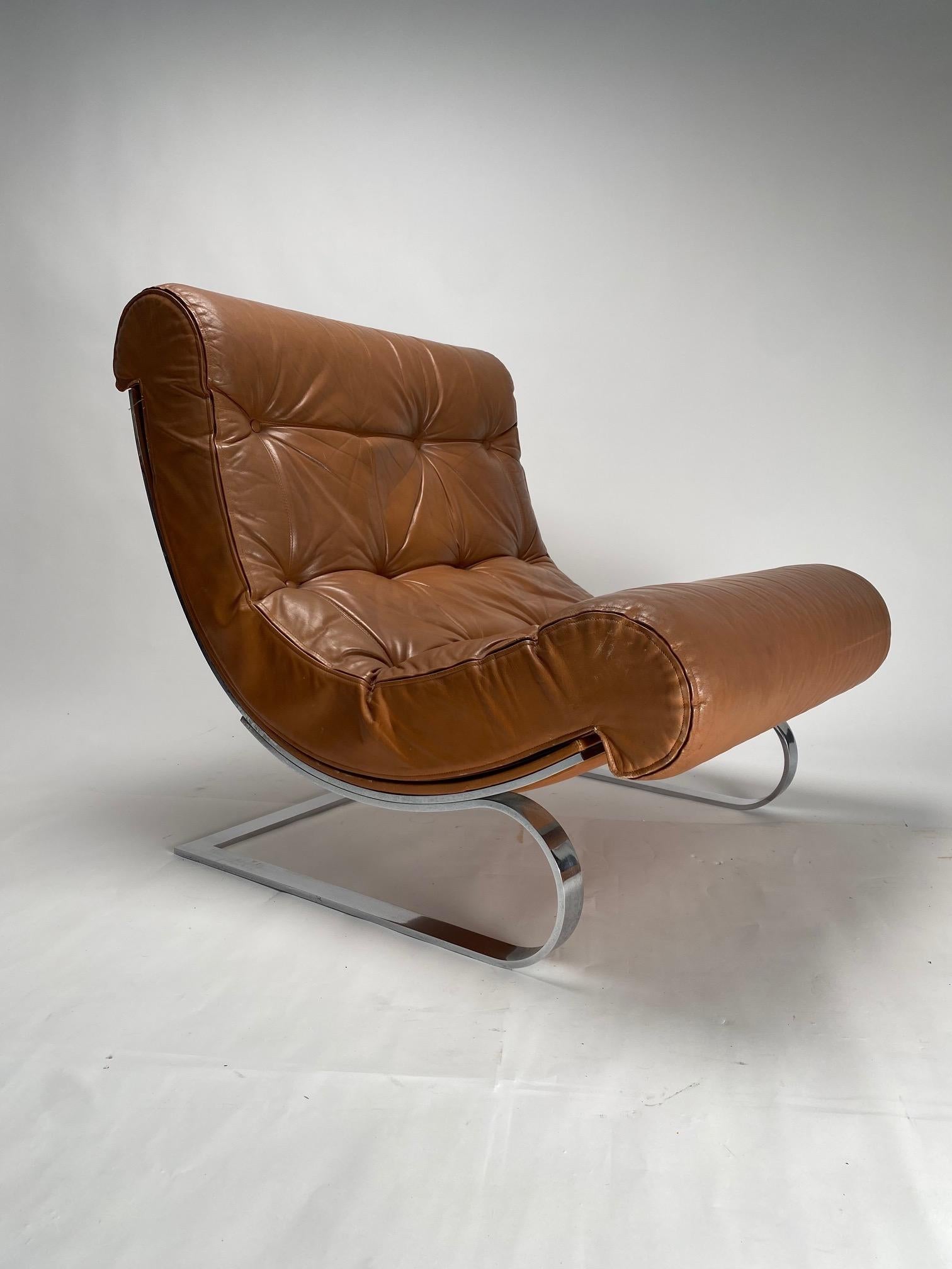 Space Age Lounge Armchair by Renato Balestra for Cinova, Italy 1970s For Sale