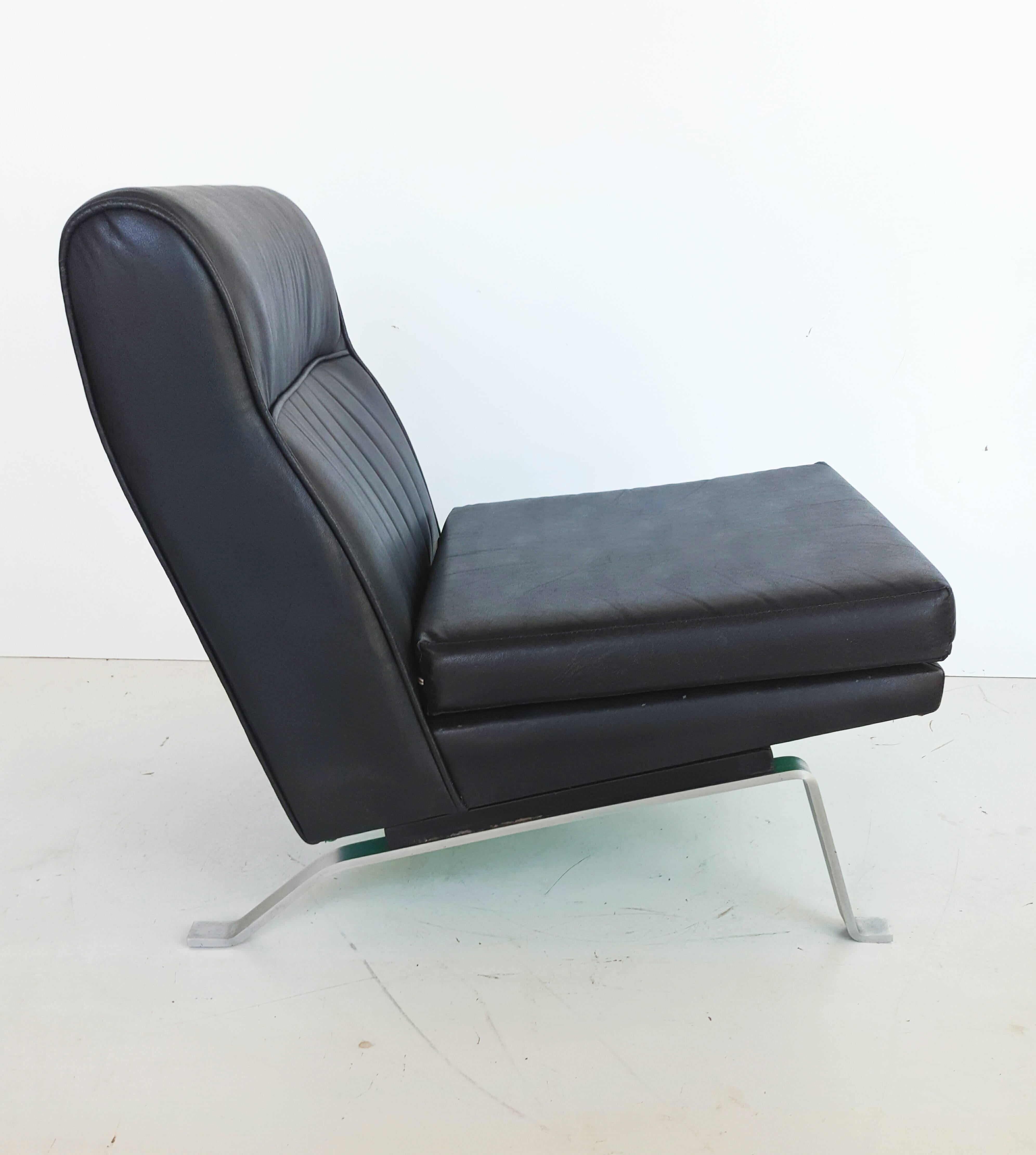 20th Century Lounge Armchair France 1960s