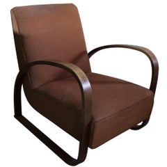 Lounge Armchair H-70 Desingned by Jindrich Halabala, 1930s