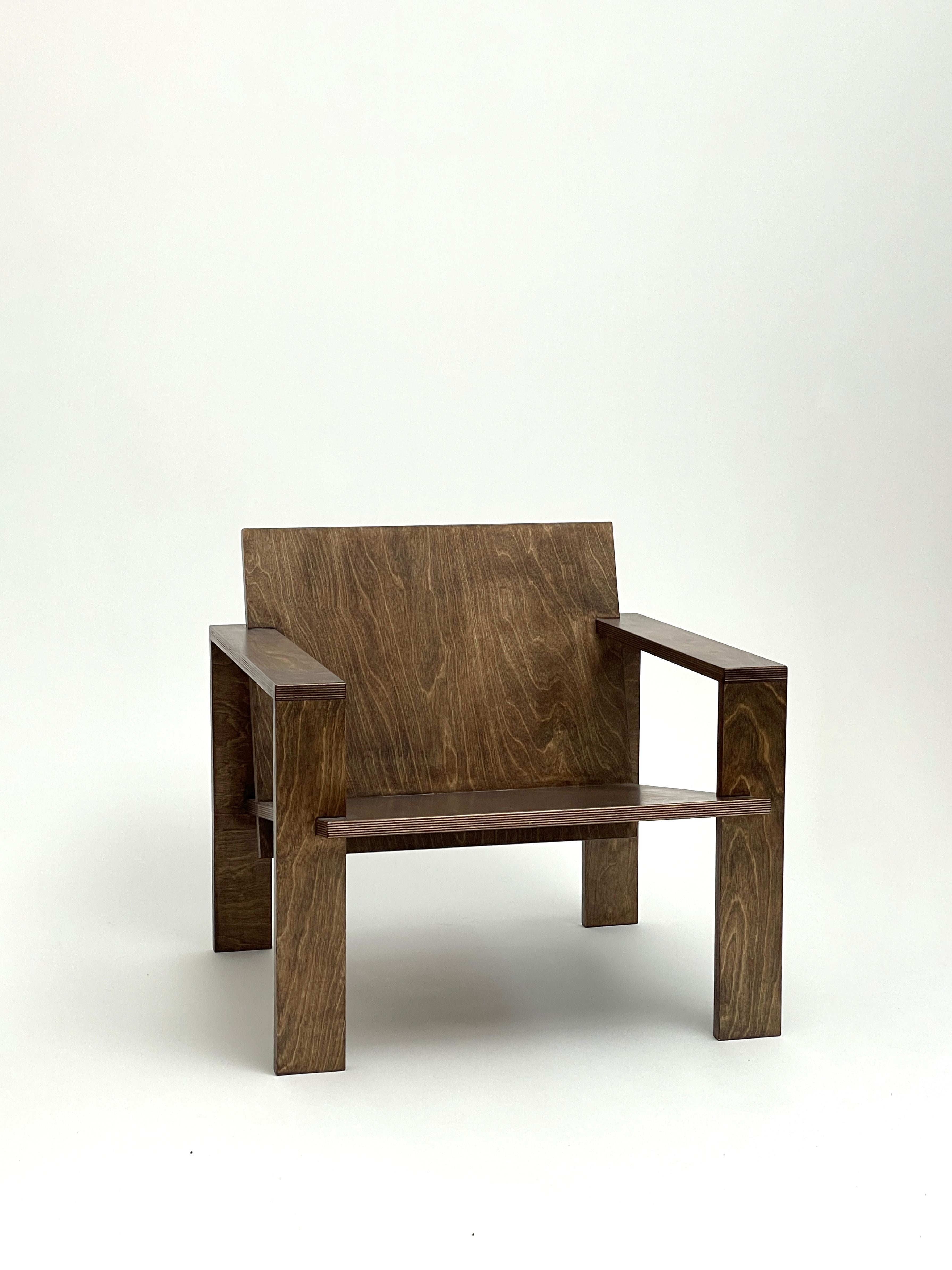 Post-Modern Lounge Chair 01 by Goons