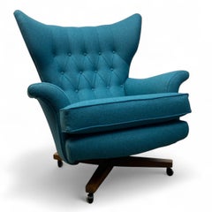 Lounge Chair 1960's G Plan Blofeld 6250 Teal