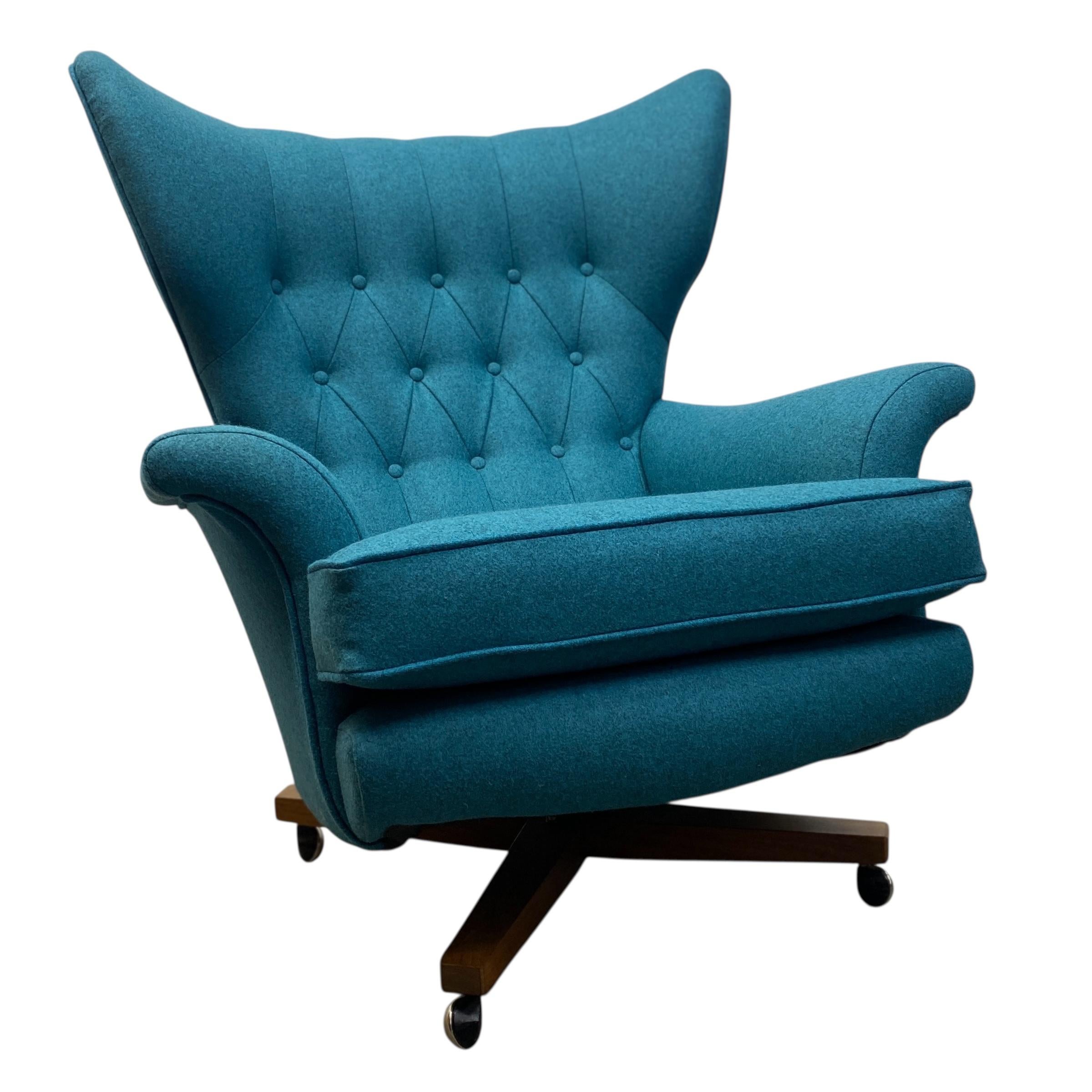 Loungesessel 1960er G-Plan Blofeld 6250 Teal im Zustand „Hervorragend“ in Otley, GB