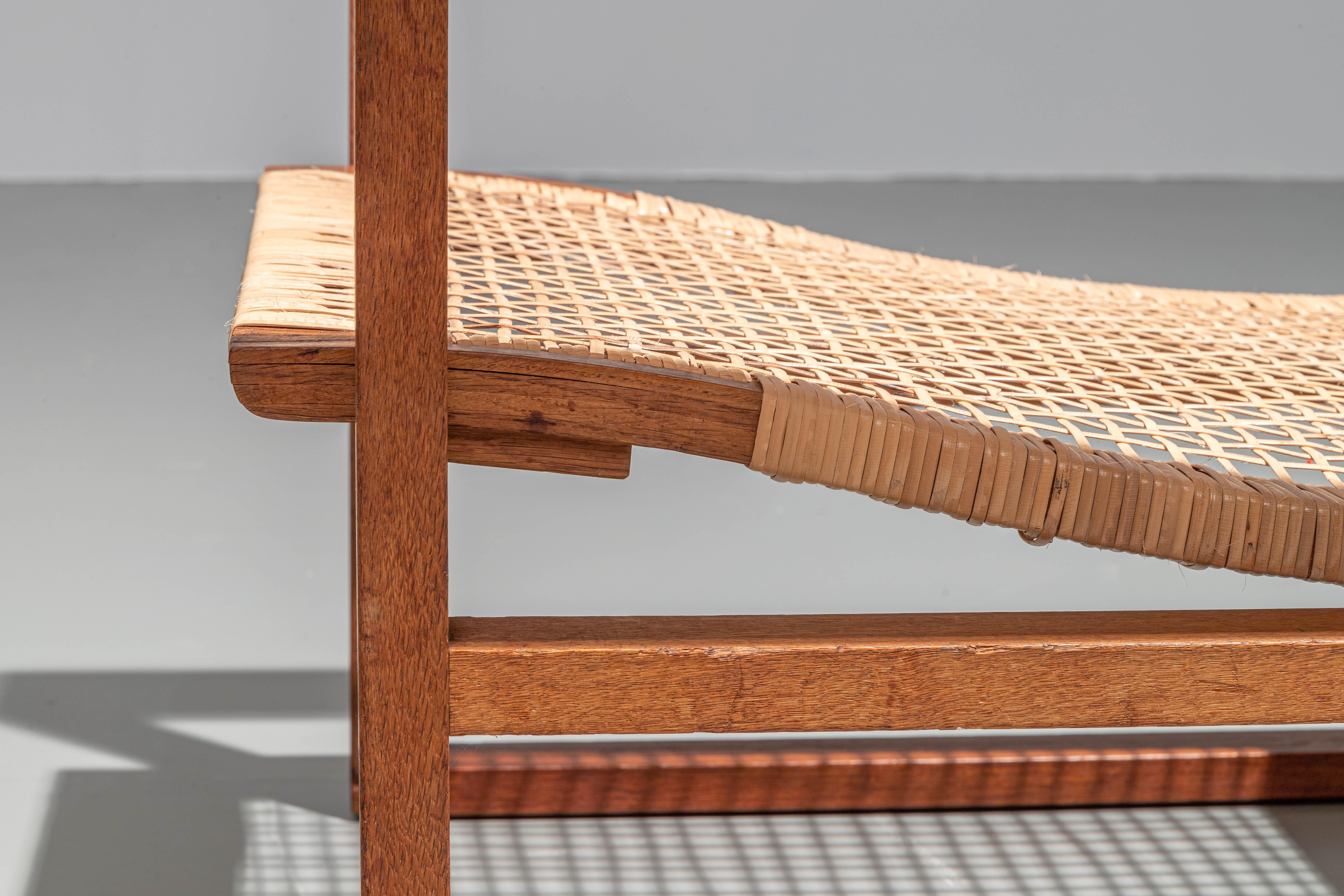 Mid-20th Century Lounge Chair 2254 by Børge Mogensen for Fredericia Stolefabrik, Denmark, 1960's For Sale