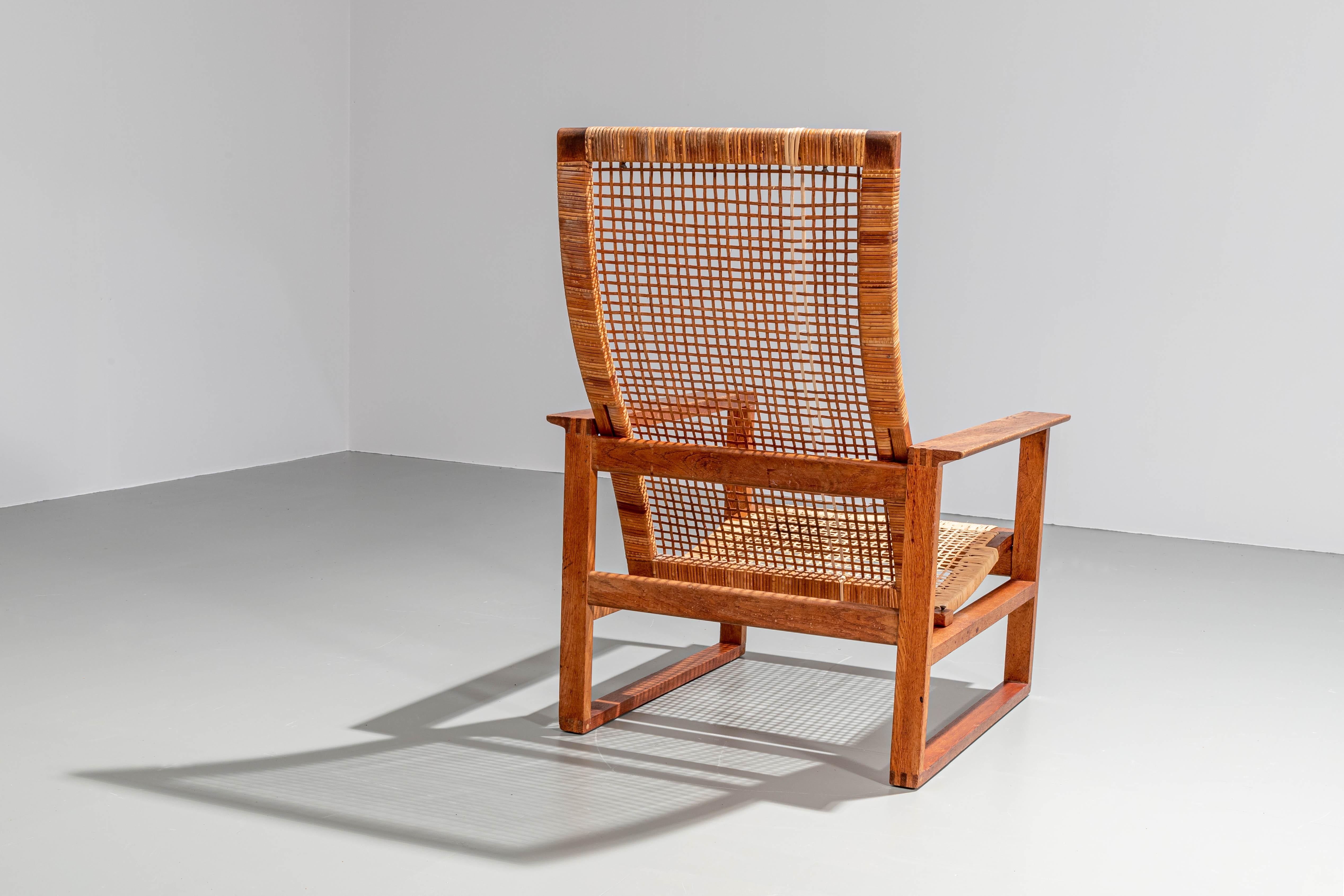 Lounge Chair 2254 by Børge Mogensen for Fredericia Stolefabrik, Denmark, 1960's For Sale 1