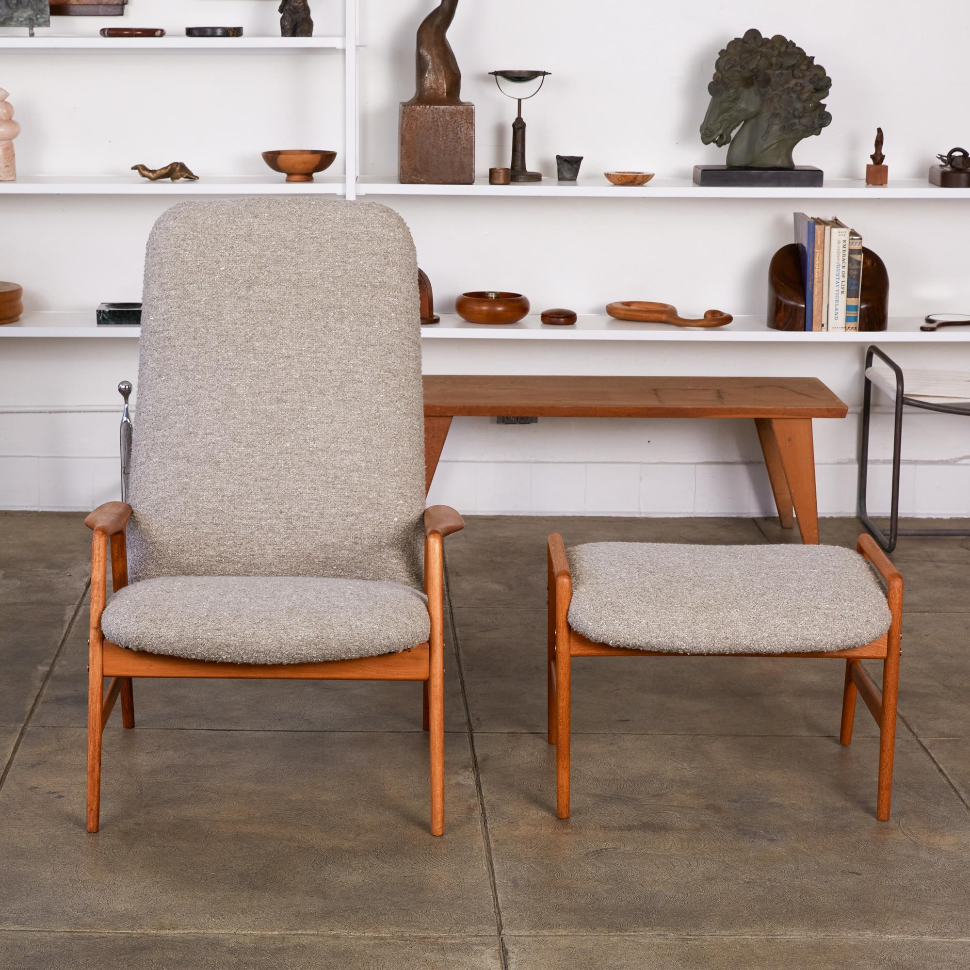 Lounge Chair and Ottoman by Alf Svensson for DUX 3
